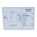 SMARTEC 190L Chest Freezer - Silver