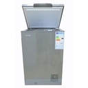 SMARTEC 130L  Chest Freezer - Silver