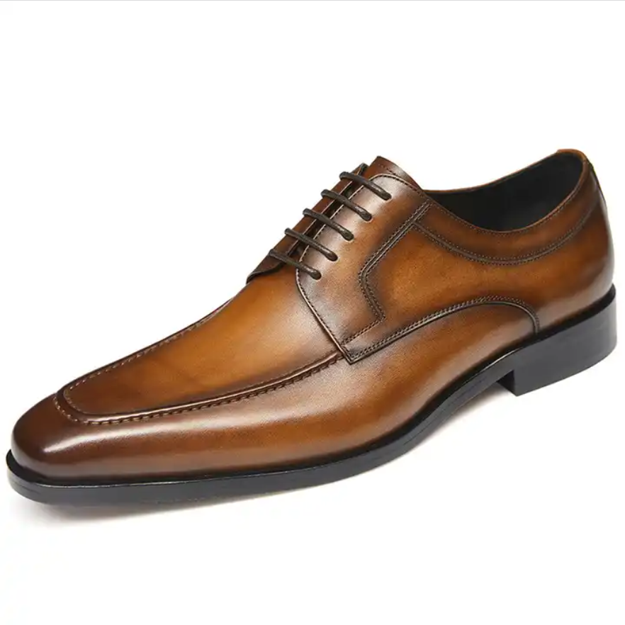 Superior Quality Classic Cow Leather Shoes Men