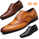 Men PU Leather Dress Oxford Shoes