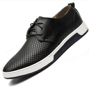 Men Lace-up Board Flat Office Wear Dress Shoes