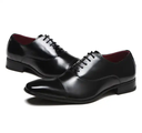 Formal Leather PU Oxford Men Dress Shoes