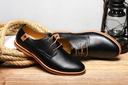 PU Leather Men Lace-up Casual Shoes