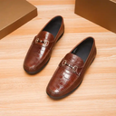 Men Dress Genuine Leather Loafers Shoes