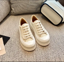 Fashion Women Platform Sneakers Lace-up Vulcanized Shoes