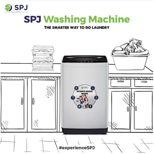 SPJ WASHING MACHINE TOP LOAD FULLY AUTOMATIC 7KG