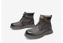 Lace-up Casual Ankle Leather Boots for Men