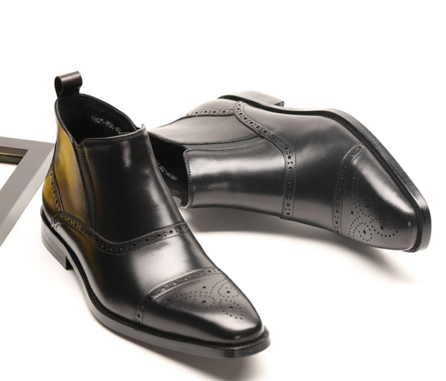 Premium Cow Leather Men Dress Shoes