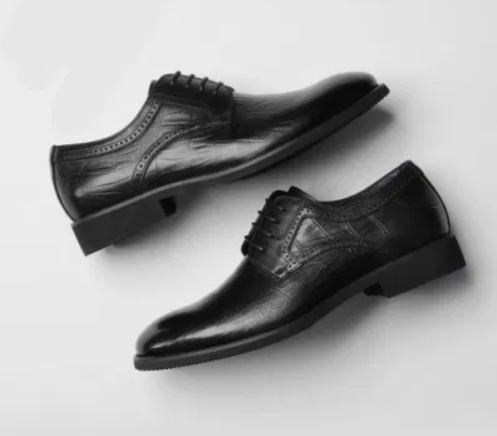 Leather Men′s Casual Dress Shoes