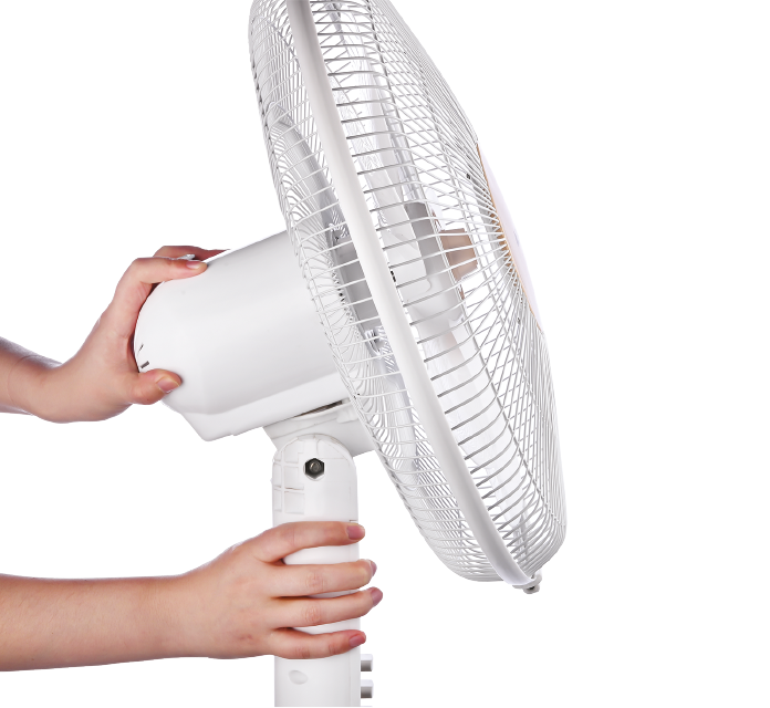 NWL-304 STAND FAN, 16 INCH, 60 WATT, 5 BLADES, STRONG LEGGS