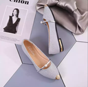 Elegant Casual Matte Women Flat Shoes