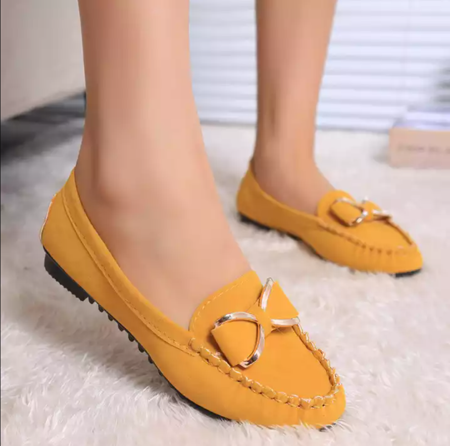 Women Flat Casual Lazy Low Top Loafer Shoes