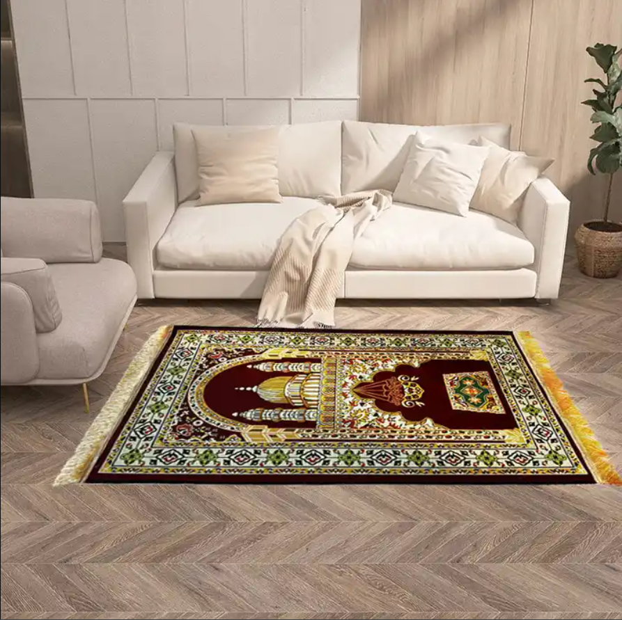 Soft Portable Islamic Arabic Prayer Mat