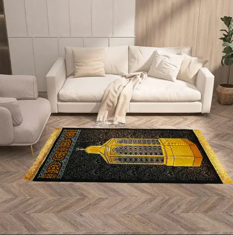 Soft Portable Islamic Arabic Prayer Mat