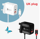 PD12W 2.4A Fast Charging Charger Set with Cable For Apple Charger and Android