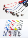 Wired Control Earphones Transparent Earphone Wired In Ear 3.5mm Earphone With Mic HY-3