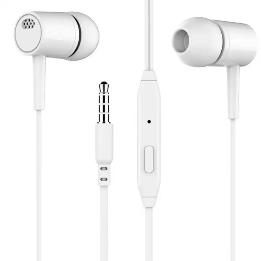 Wired Earphone With Microphone Subwoofer 3.5mm Wired Earphones