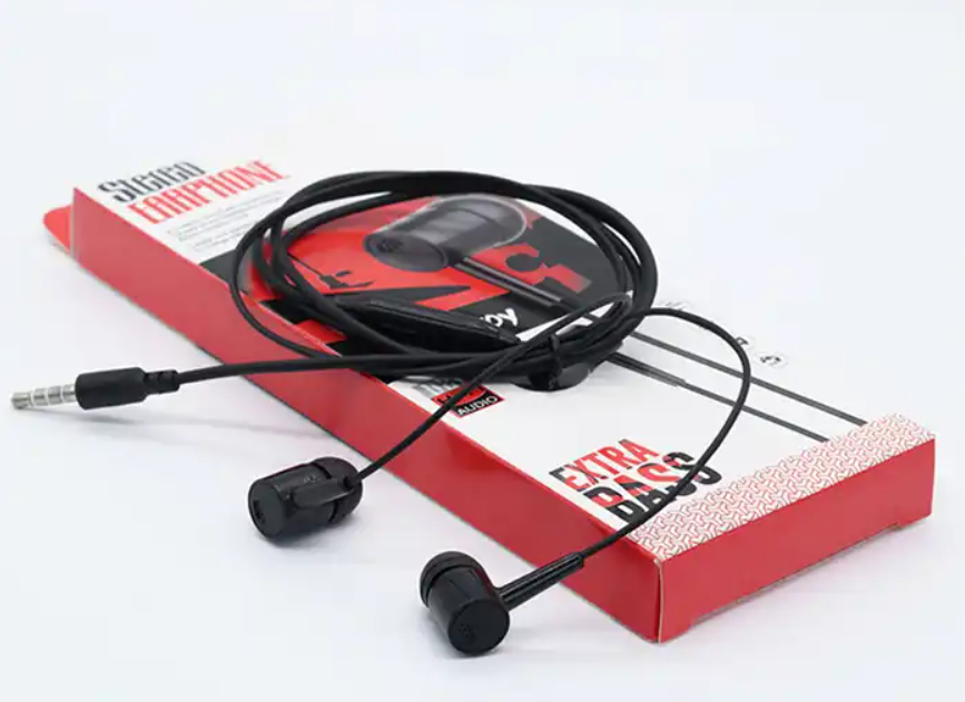 Wired Earphone With Microphone Subwoofer 3.5mm Wired Earphones