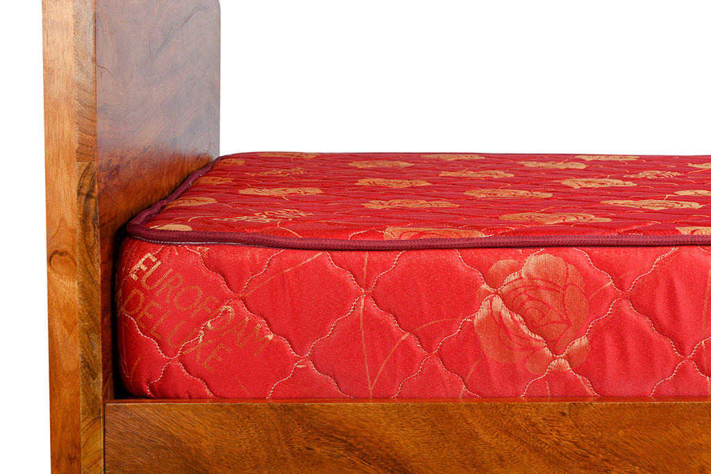 6*6 Comfom Quailted deluxe Matress ( 6", Red )