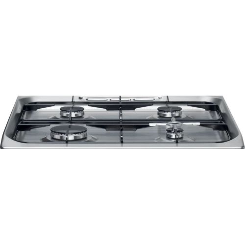 ARISTON A6GG1FX/60/60cms SILVER 4GAS Burners, GAS OVEN