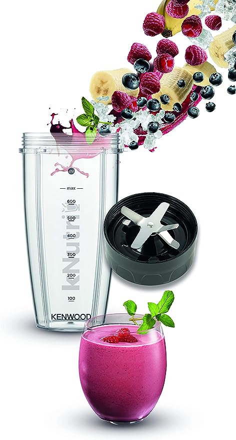 KENWOOD BSP70/Blender BK Silver w 3 jar 10Pcs Set Ice Crush 600W