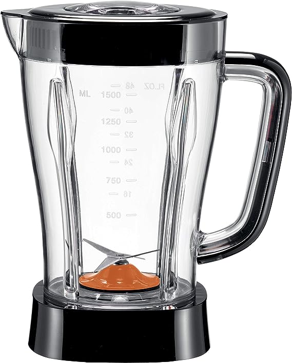 KENWOOD BLP15.150BK/500W 2L Glass Jug+Multi Mill Attachment+ ice crushing(black)