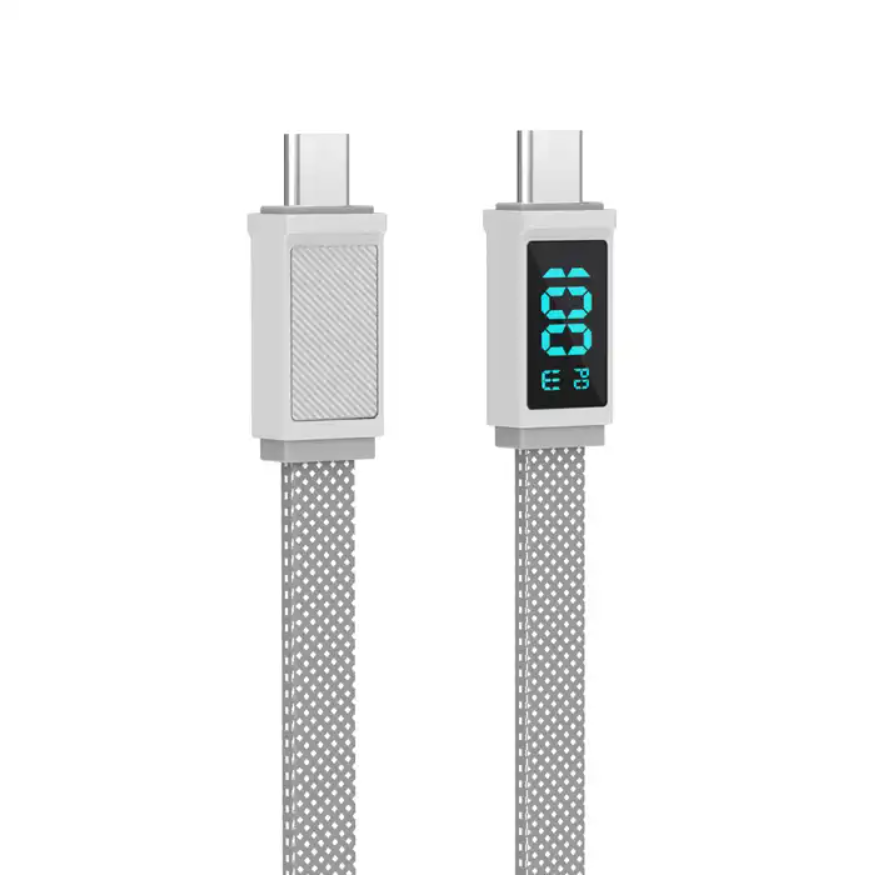 100W 65W New Design PD Fast charging Cable for 100w USB C Laptop/Phones/Tablet, power bank 100W PD 3.0 Fast charging cable