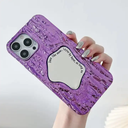 Protective phone case For iPhone 12 Pro Embossed Rock Texture Mirror TPU Phone Case