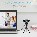 C13 Webcams 1080P High-Definition Touch 3-level Brightness Webcam Camera