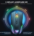 ONIKUMA CW905 2.4G RGB Lighting Wireless Mouse Optical Computer Mouse For Laptop PC Wireless Gaming Mouse