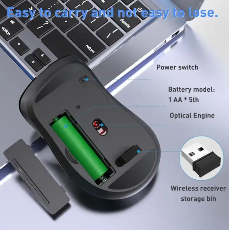 FOREV FV-G200 Wireless Ergonomic Vertical Side Button Mouse USB Optical Mice Wireless Mouse For PC laptop gaming mouse