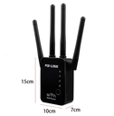 Home Office Wireless WIFI Repeater, Wireless Wi-fi Range Extender Amplifier With 4 WIFI Antennas