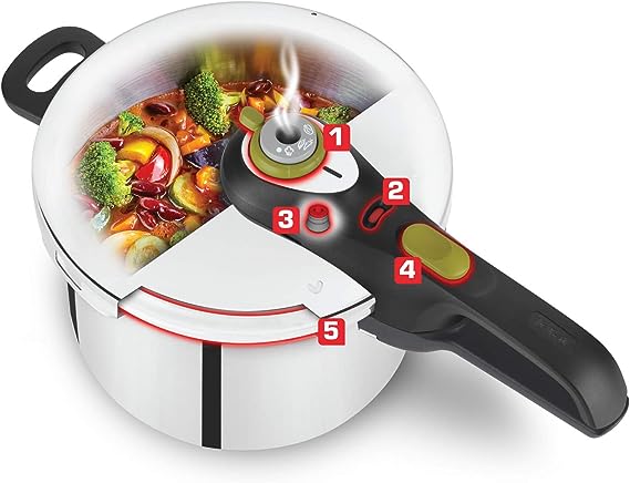 TEFAL P2534250/4L Pressure Cooker- China