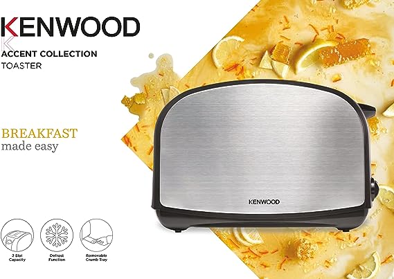 KENWOOD TCM01/Toaster- Inox with Defrost Function