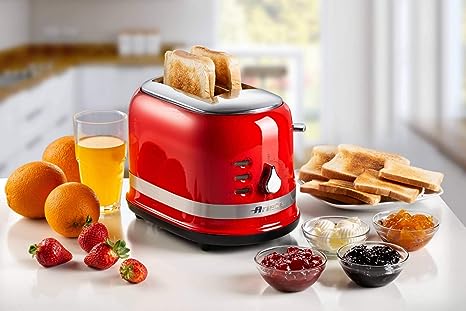 ARIETE ART0149/2 Slice Toaster- Red