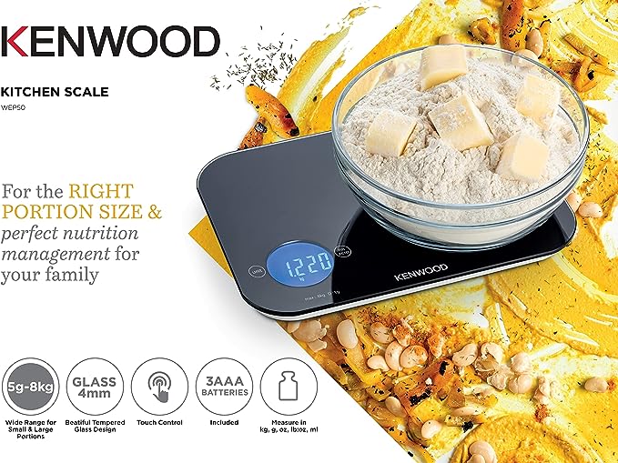 KENWOOD WEP50/Kitchen Scale 50g to 8Kg Capacity