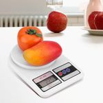 Sf400 Digital Kitchen Weighing Scale - white