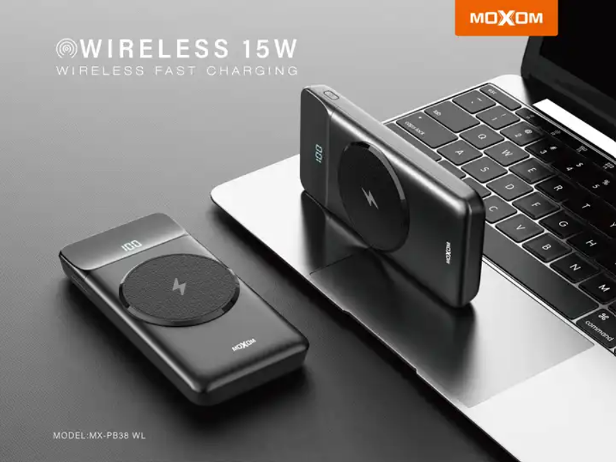 Wireless charging Power Bank 10000mah Magnetic Holder Power Bank LED Wireless Charger