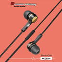 MOXOM 3.5mm Super Bass Fashion Earphone Wired Handsfree Earphone For Sports