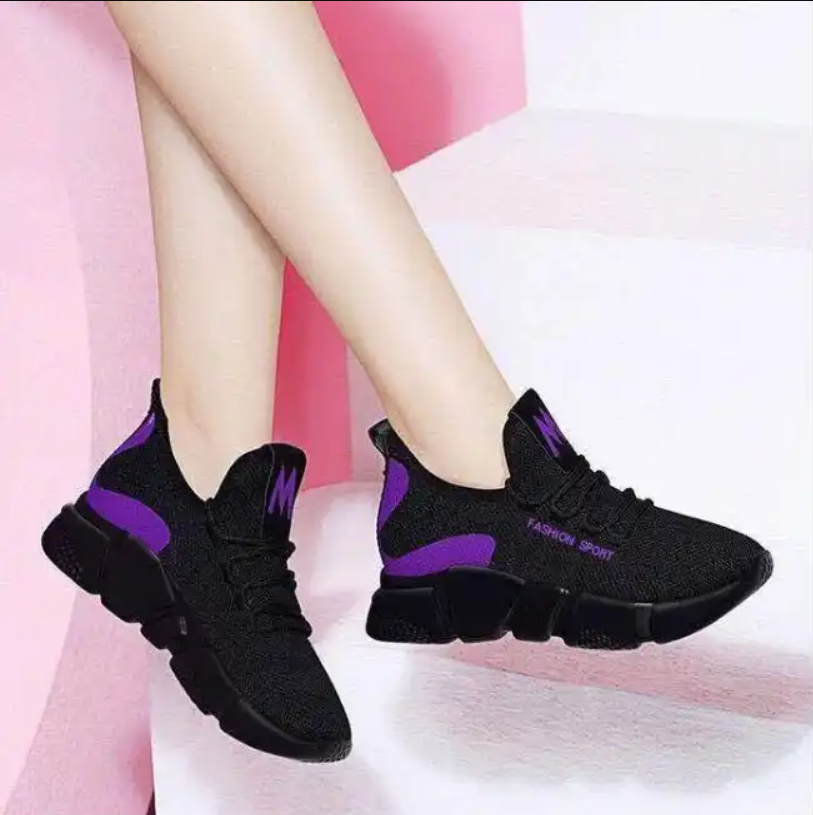 Women Fashion Lace-up Casual Sneakers Shoes