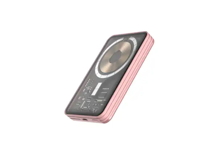 Portable Charge Mini Qi Charger 5000mah Powerbank Multi 15W OEM Transparent Magnetic Wireless Power Bank for iPhone 13 12