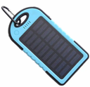 Outdoor camping Solaire powerbank 5000mah mobile portable Power Bank sunshine solar phone charger