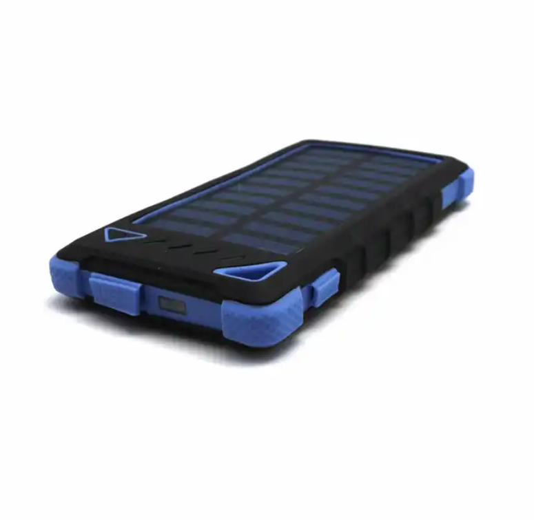 Solar Power bank 10000mah , Solar Power Bank Chargers USB Slim ,  Small Mini Solar Power Bank 10000mah