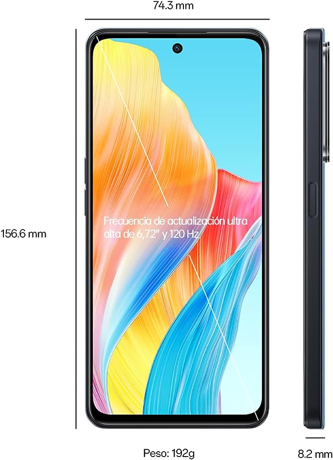 Oppo A98 5G ( 256GB ROM, 8GB RAM, Black)