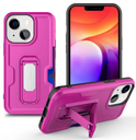 Card Slot Holster Phone Case Metal Bracket , Back Covers 2 in1 PC TPU mobile phone shell for iPhone 11 12 13