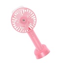 Rechargeable Portable Hand Fan - Pink.