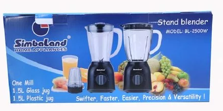 3 IN 1 SIMBALAND BLENDER 1.5L