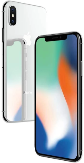 Apple IPhone X (3GB RAM, 64GB ROM) 12MP Camera - Silver/ White