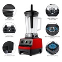 Heavy Duty Commercial Blender 2 Litre - Red,Black.