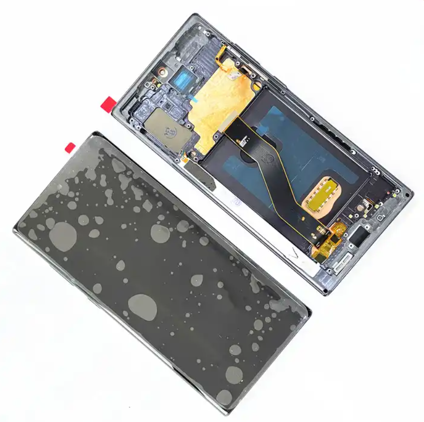 6.8" Original For SAMSUNG Galaxy Note 10 Plus LCD N975 N975F Display Touch Screen For Galaxy Note10+ N10+ Display With frame